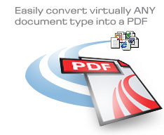 Convert any document into a Adobe compliant PDF File with deskPDF software